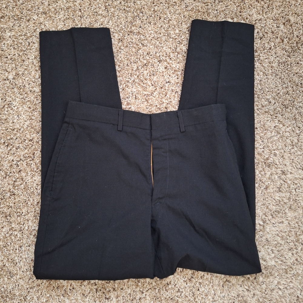 A-Kay Men's Black Dress Pants